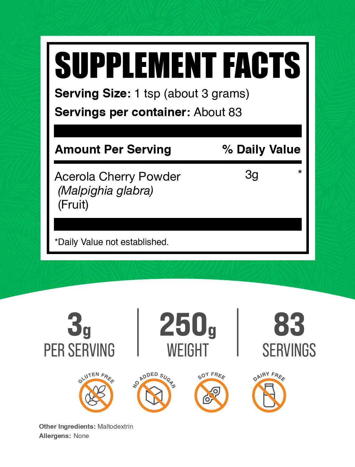 Acerola Cherry Powder - Image 2
