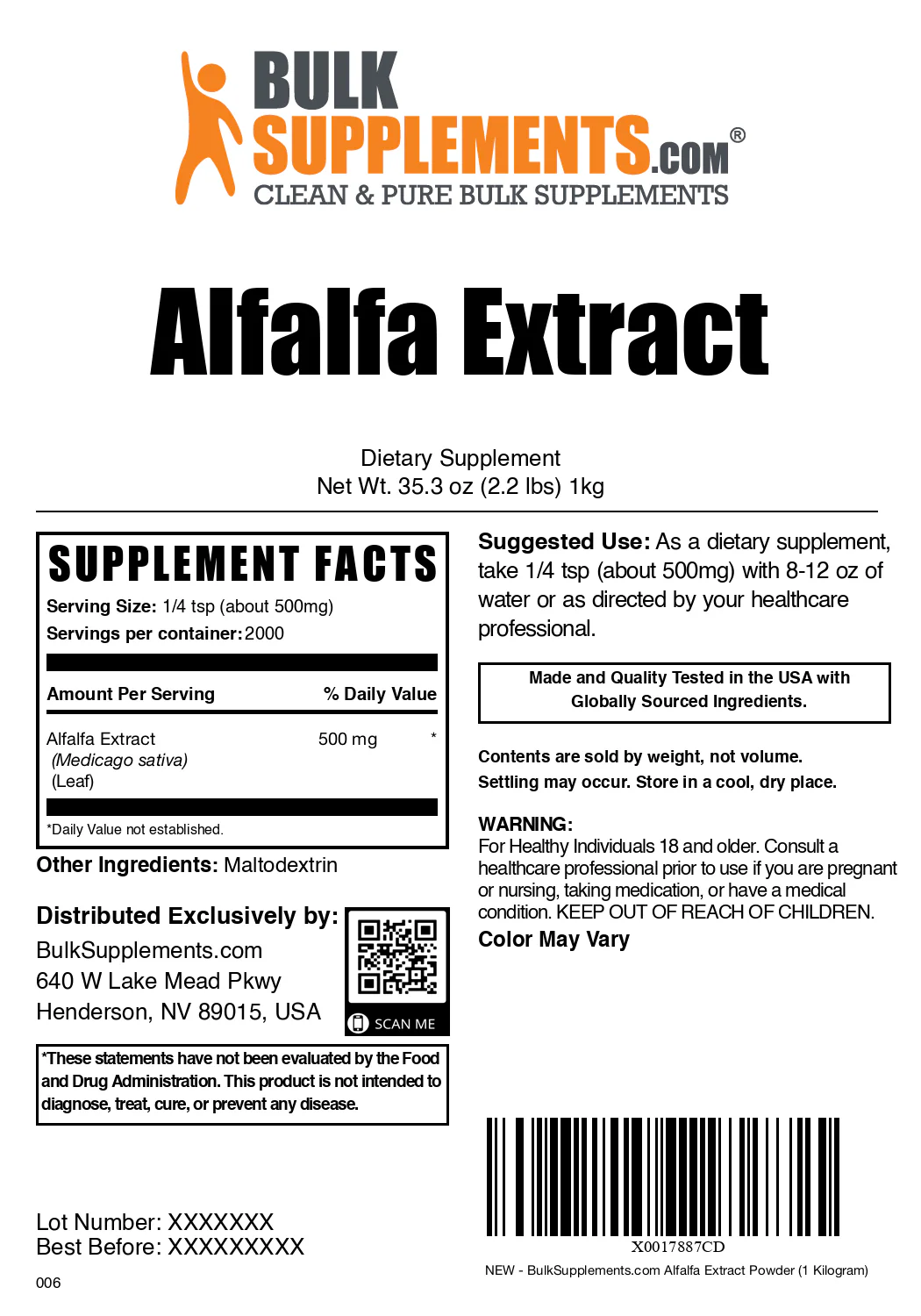 Alfalfa Extract Powder - Image 9