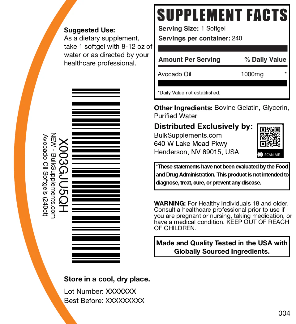 Avocado Oil Softgels - Image 6
