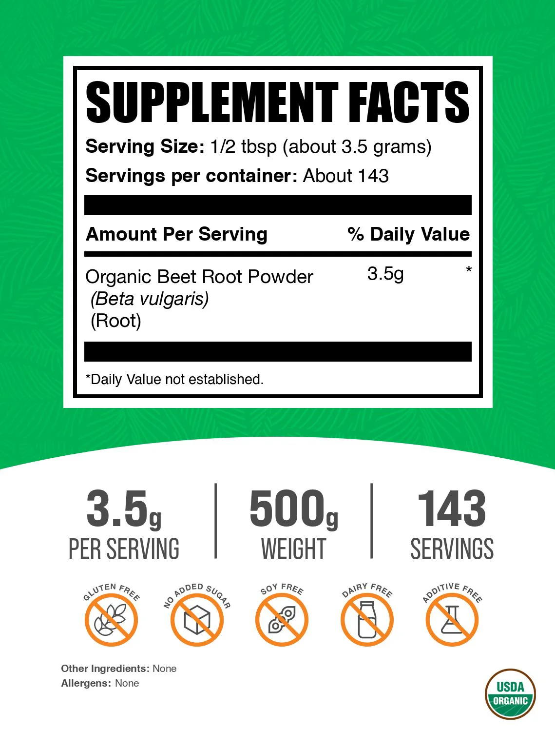 Organic Beet Root Powder - Image 2