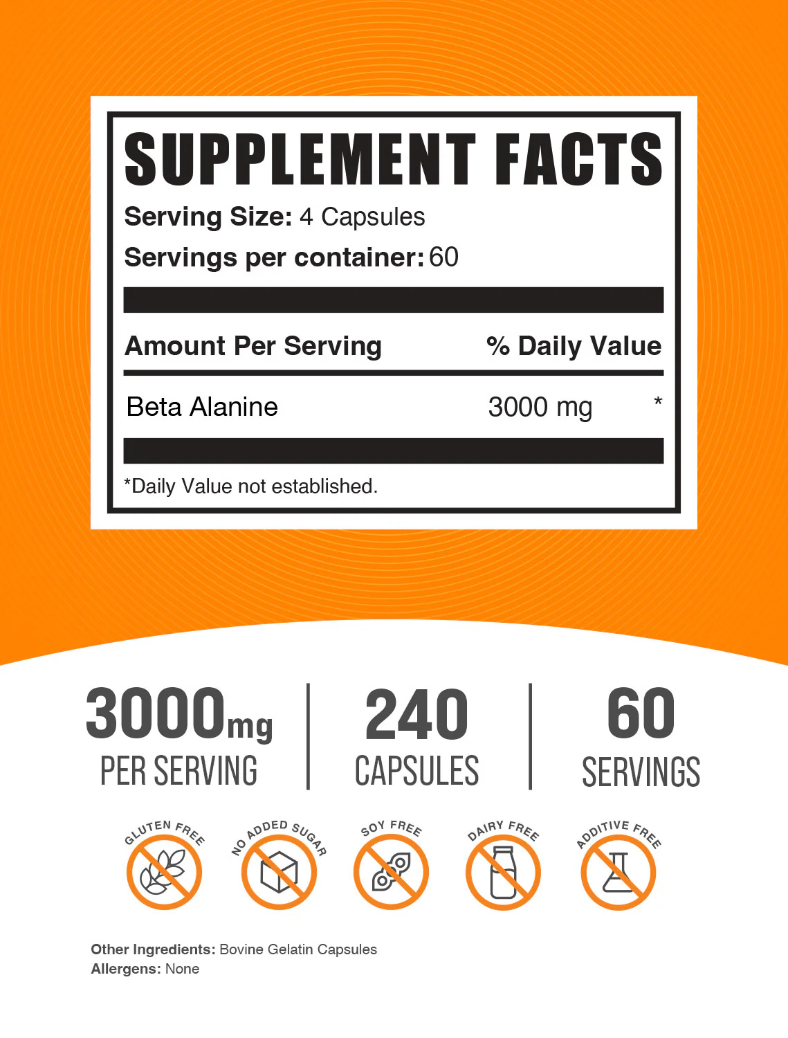 Beta Alanine Capsules - Image 2