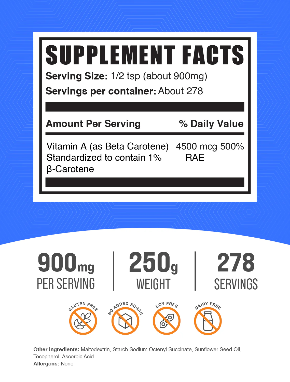 Beta Carotene 1% Powder - Image 2