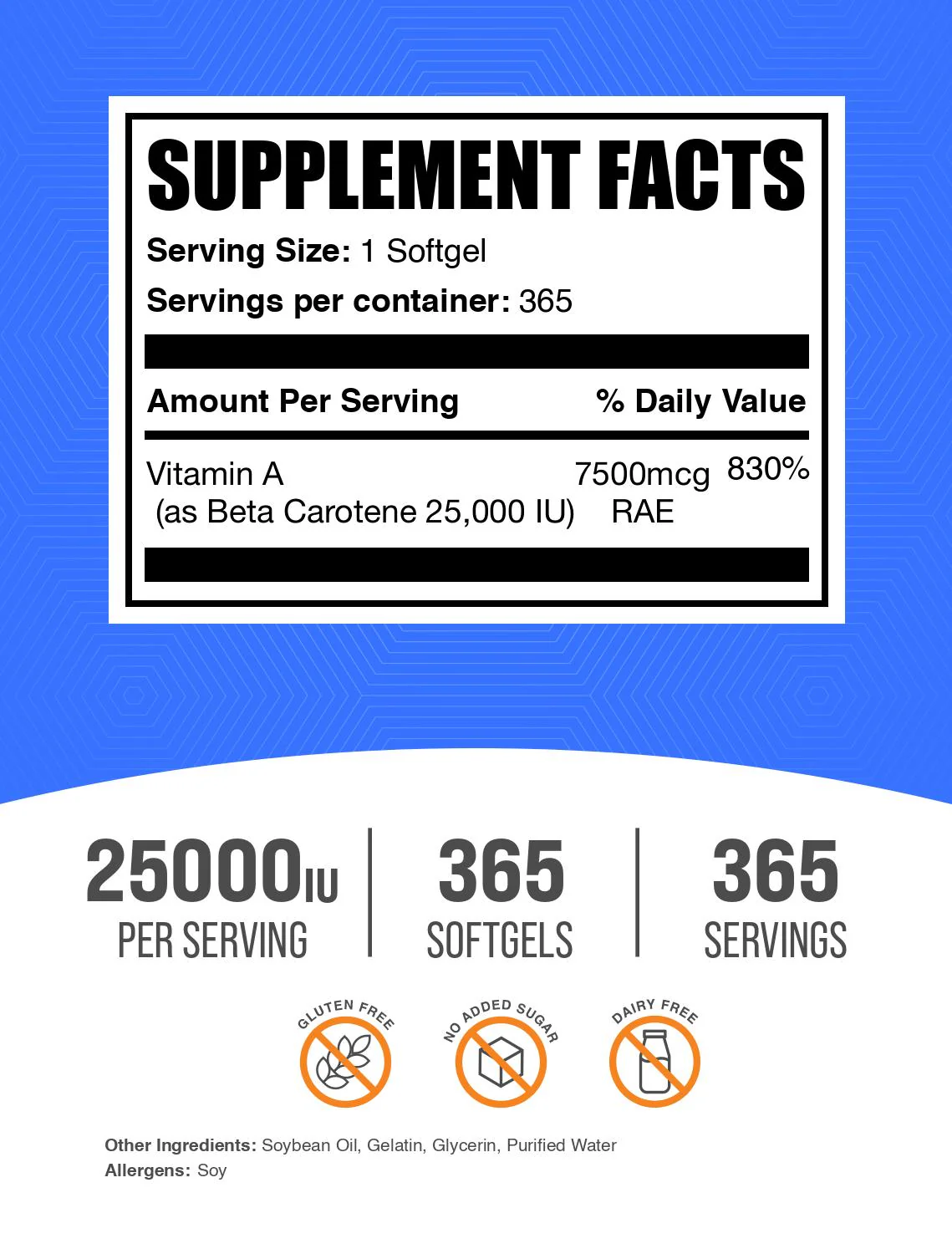 Beta Carotene Softgels - Image 2