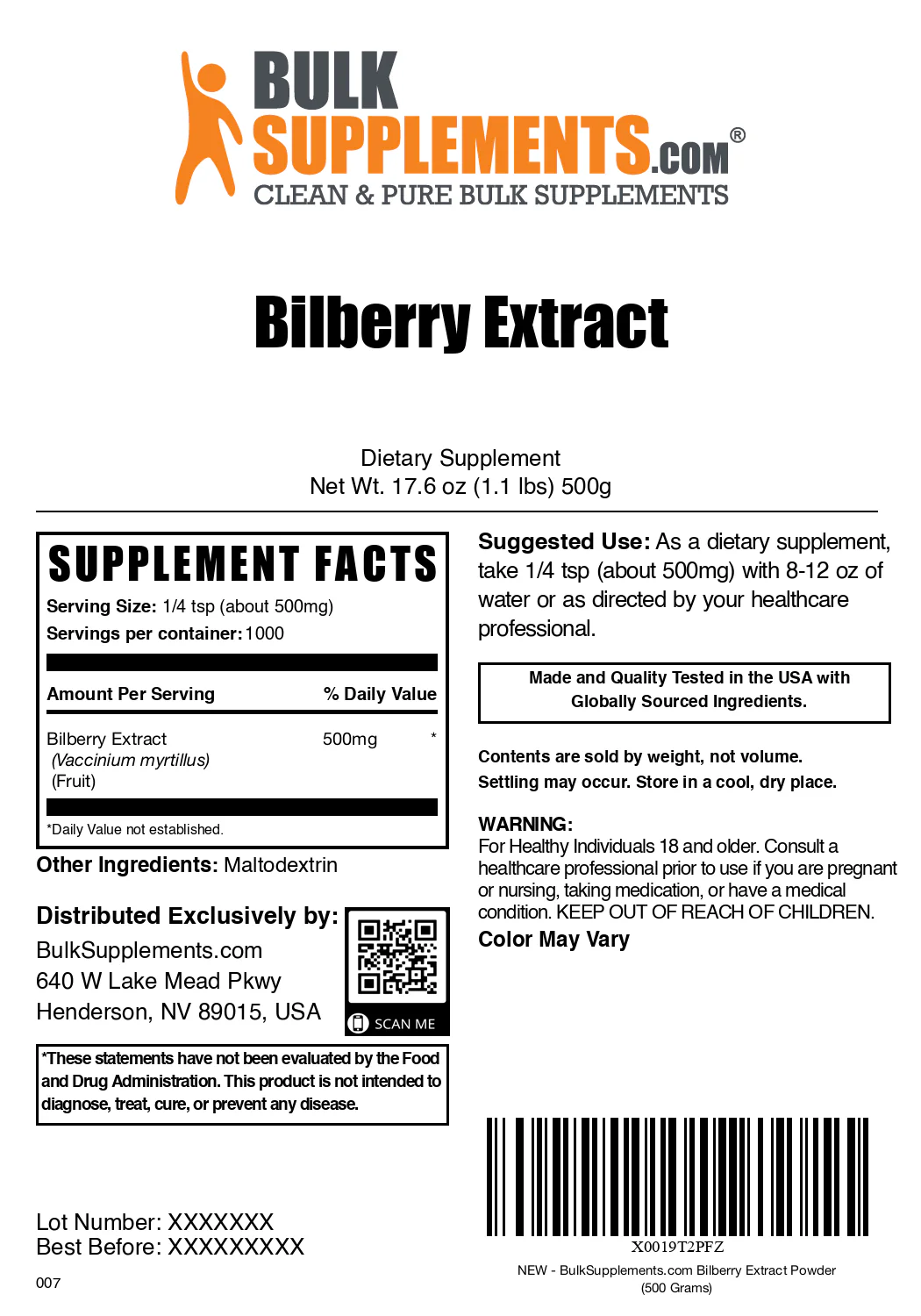 Bilberry Extract Powder - Image 6