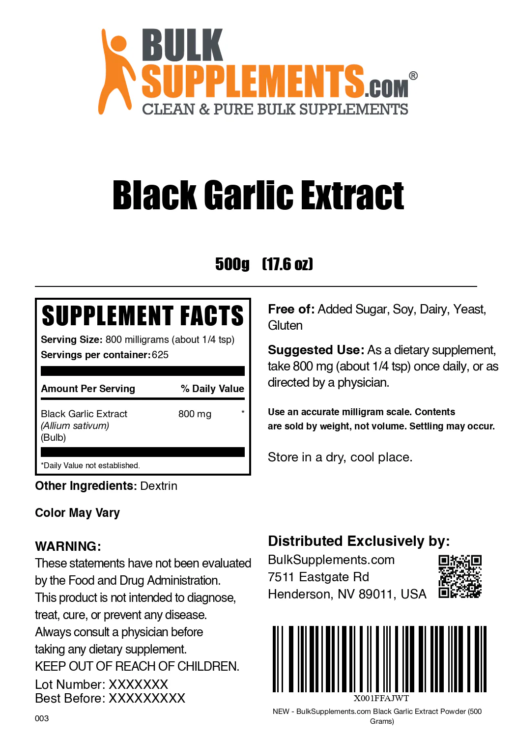 Black Garlic Extract Powder - Image 6