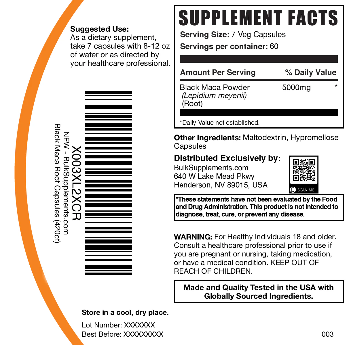 Black Maca Root Capsules - Image 6