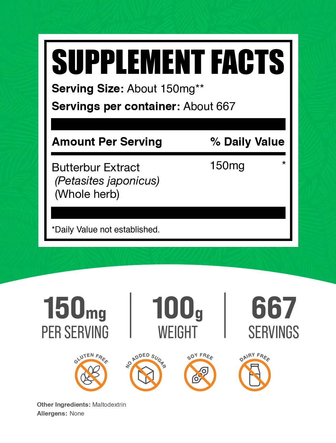 Butterbur Extract Powder - Image 2