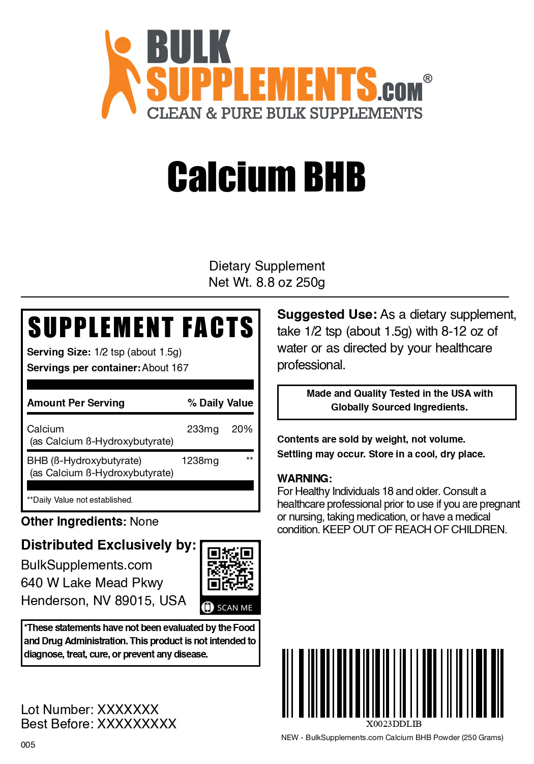 BHB Beta-hydroxybutyrate (Calcium) Powder - Image 8