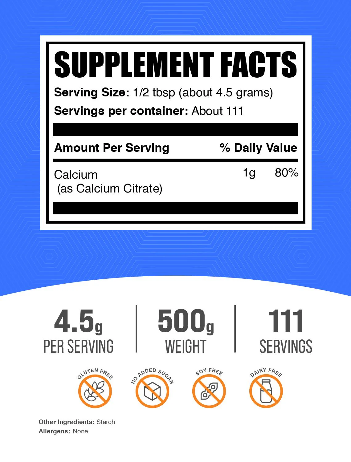Calcium Citrate Powder - Image 2