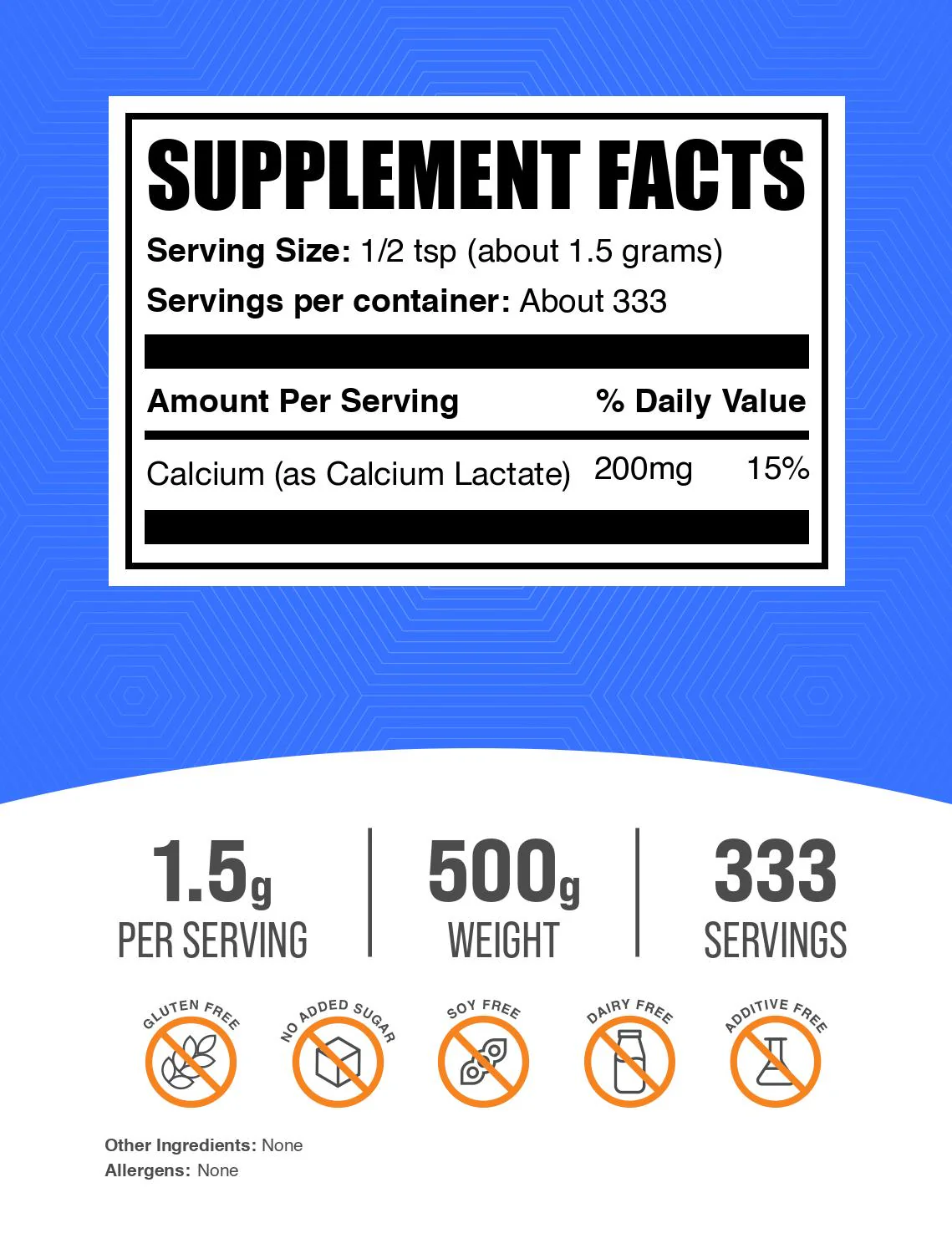 Calcium Lactate Powder - Image 2