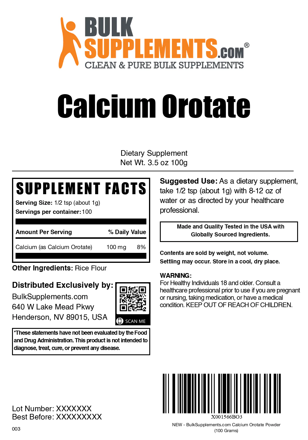 Calcium Orotate Powder - Image 7
