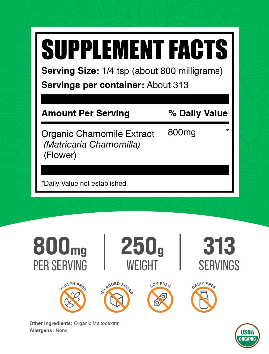 Organic Chamomile Extract Powder - Image 2