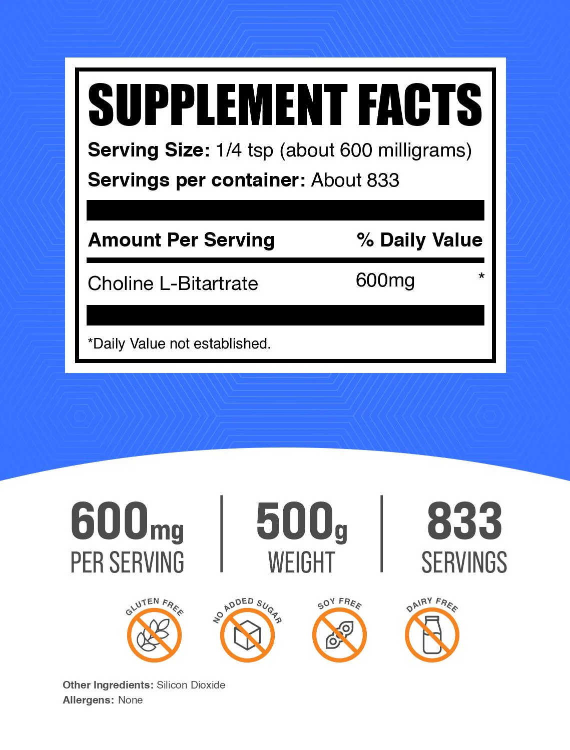 Choline L-Bitartrate Powder - Image 2