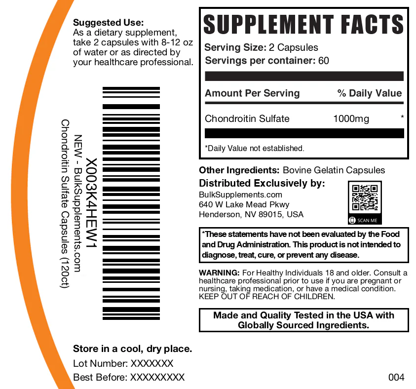 Chondroitin Sulfate Capsules - Image 6