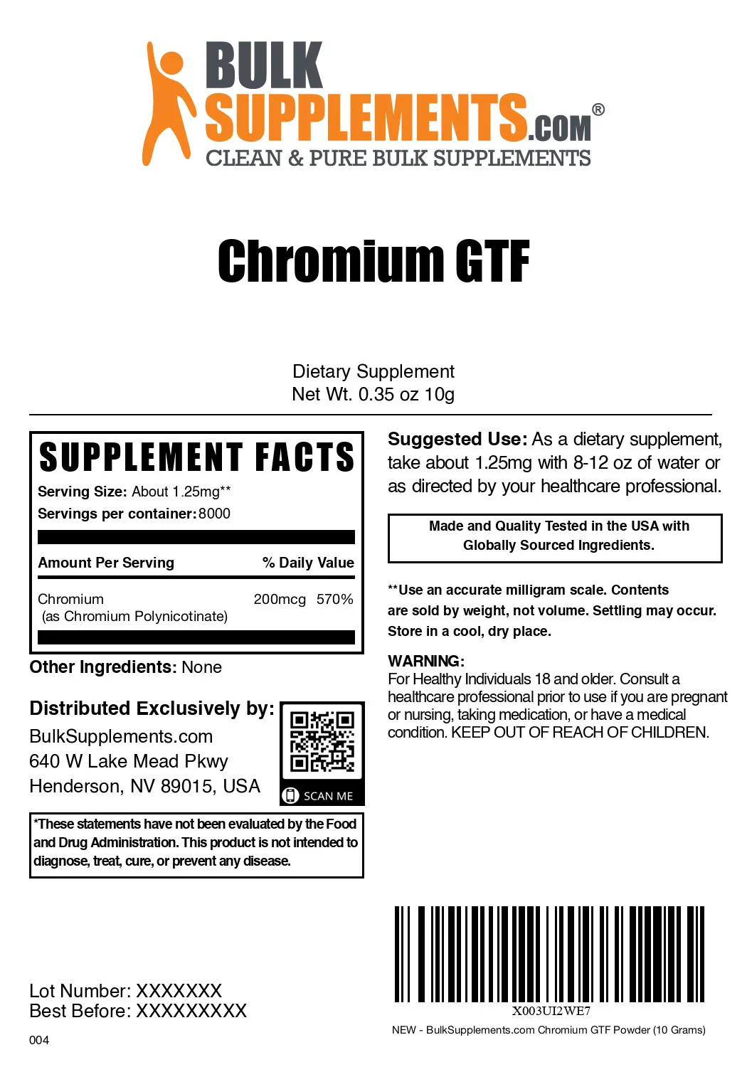 Chromium GTF Powder - Image 7