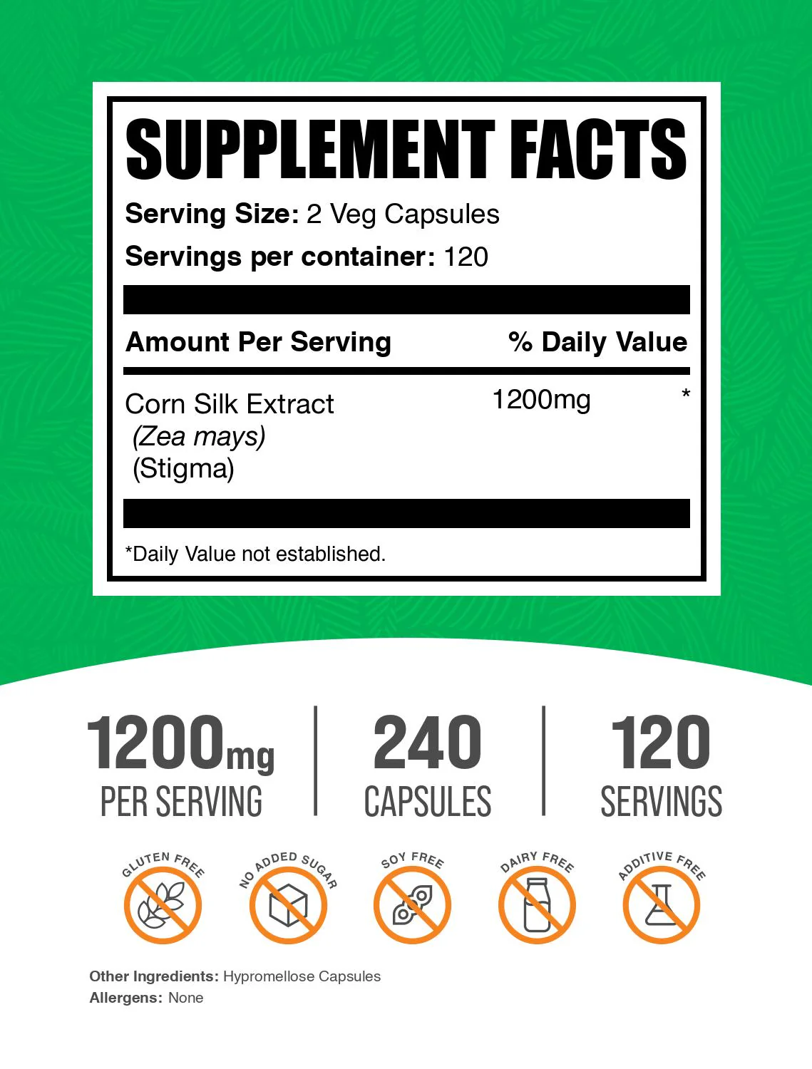 Corn Silk Extract Capsules - Image 2