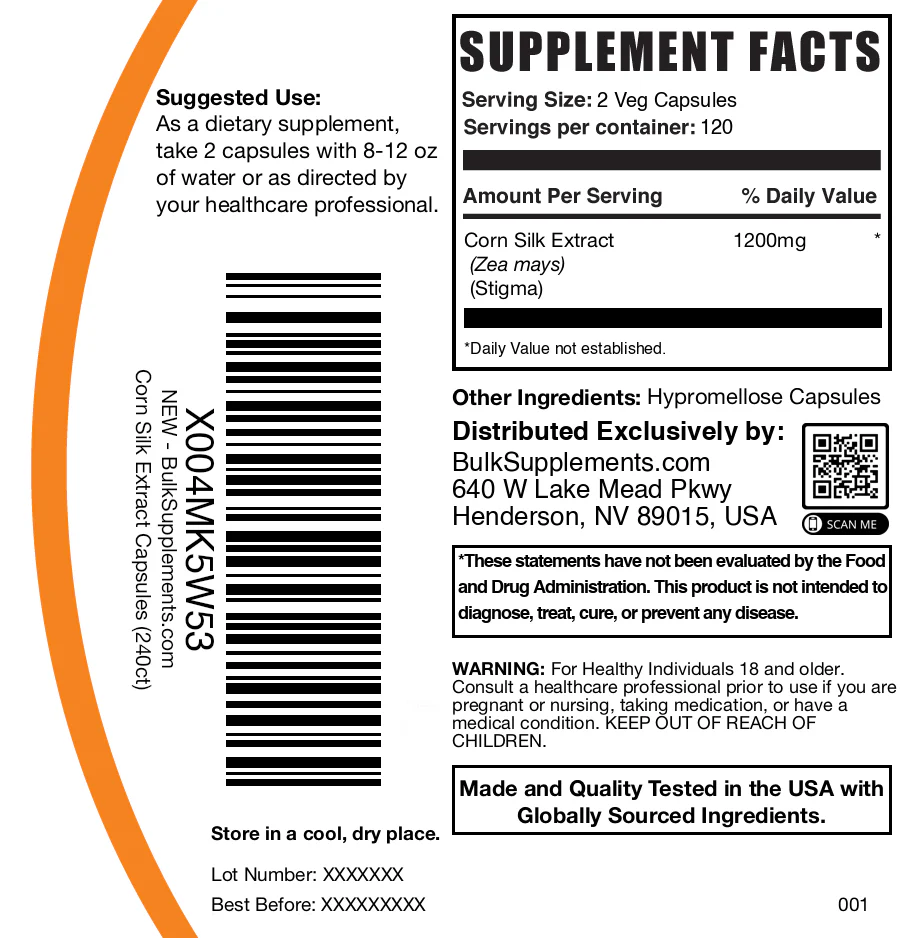 Corn Silk Extract Capsules - Image 6