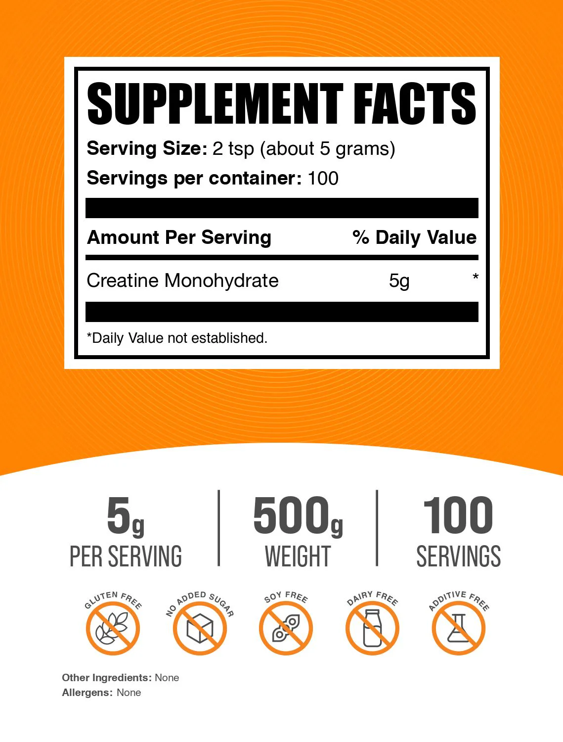 Creatine Monohydrate (Micronized) Powder - Image 2