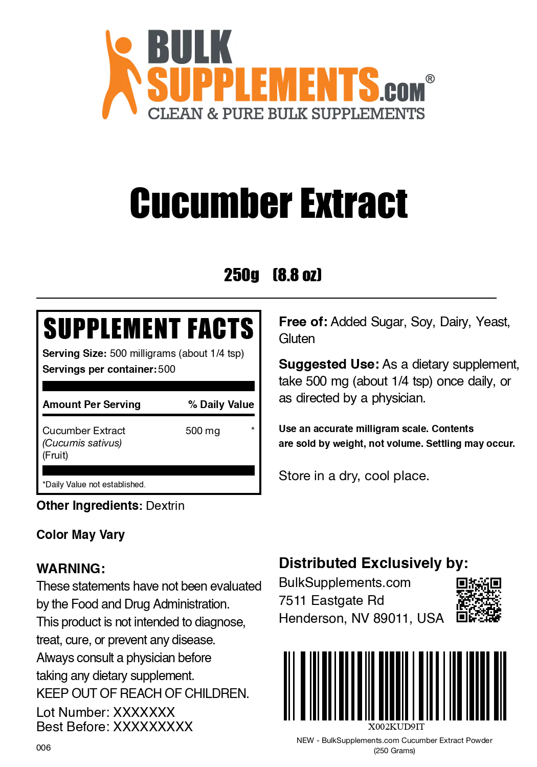 Cucumber Extract Powder - Image 6