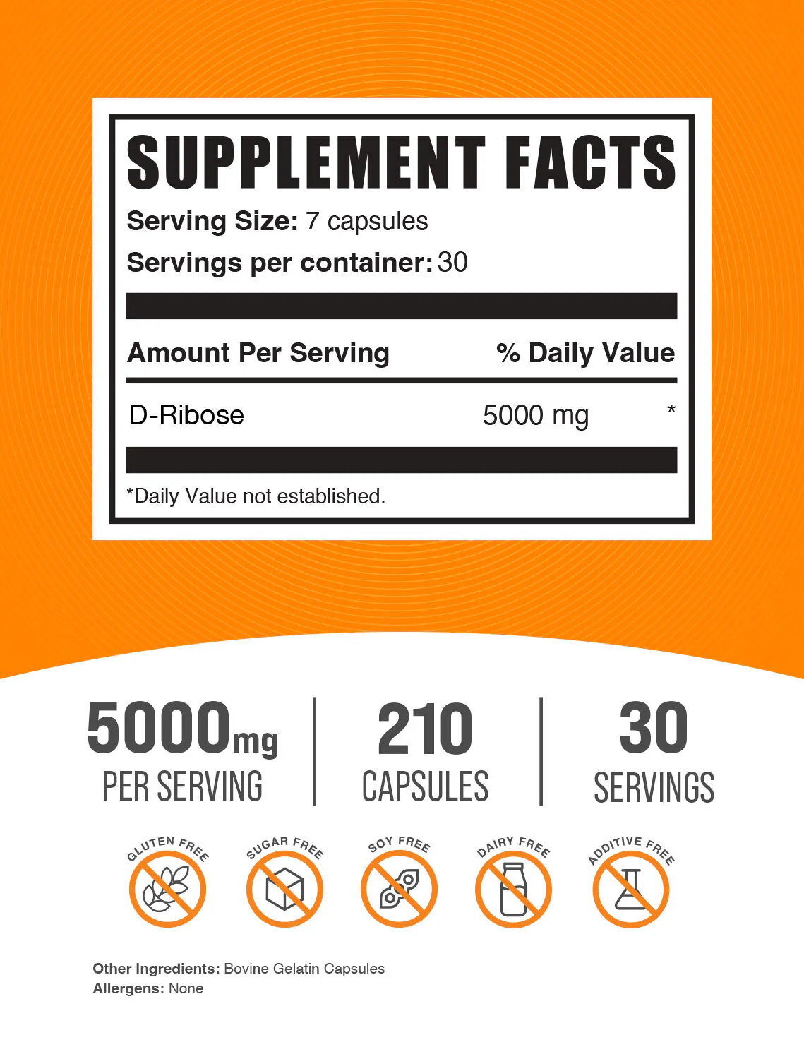 D-Ribose Capsules - Image 2