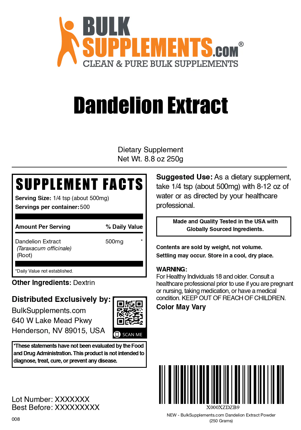 Dandelion Extract Powder - Image 6