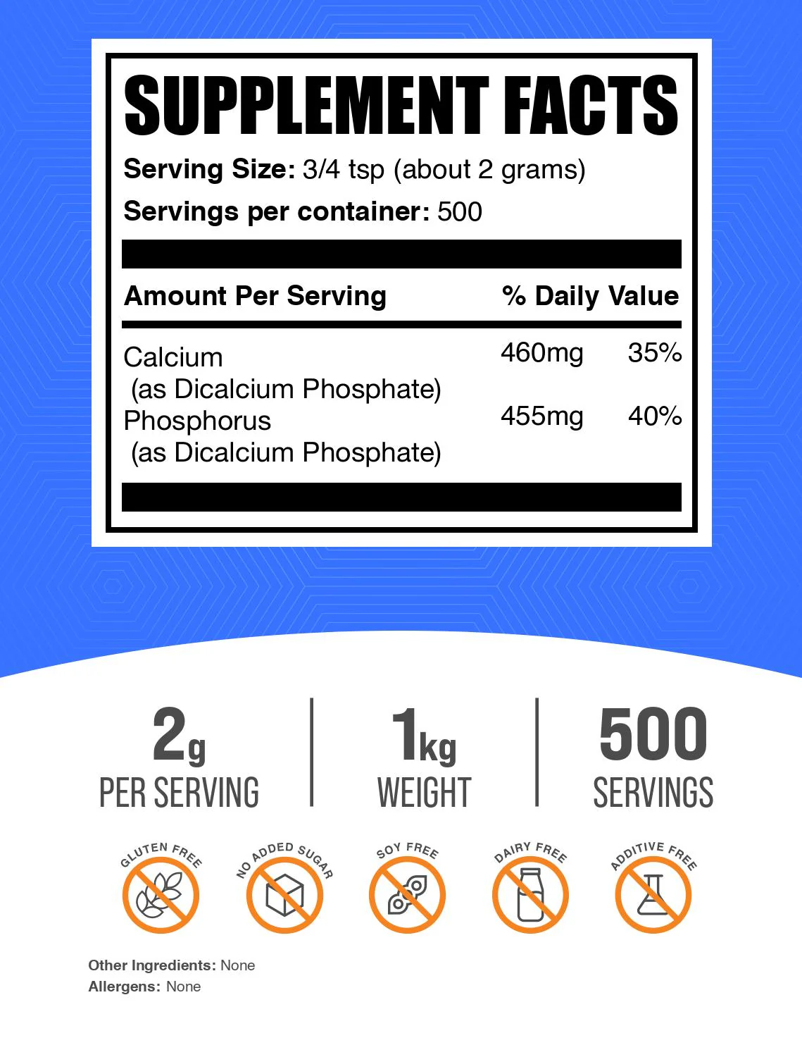 Dicalcium Phosphate (DCP) Powder - Image 2