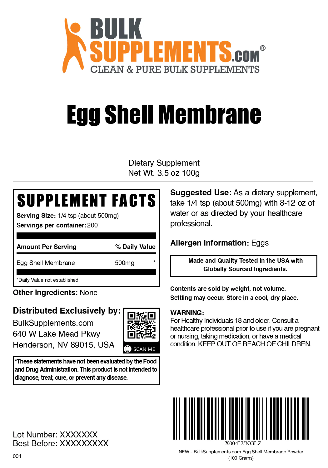 Egg Shell Membrane Collagen Powder - Image 6