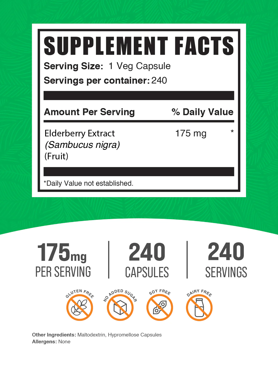 Elderberry Extract Capsules - Image 2