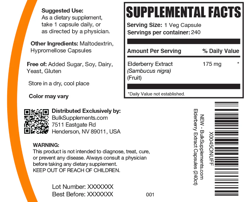 Elderberry Extract Capsules - Image 6