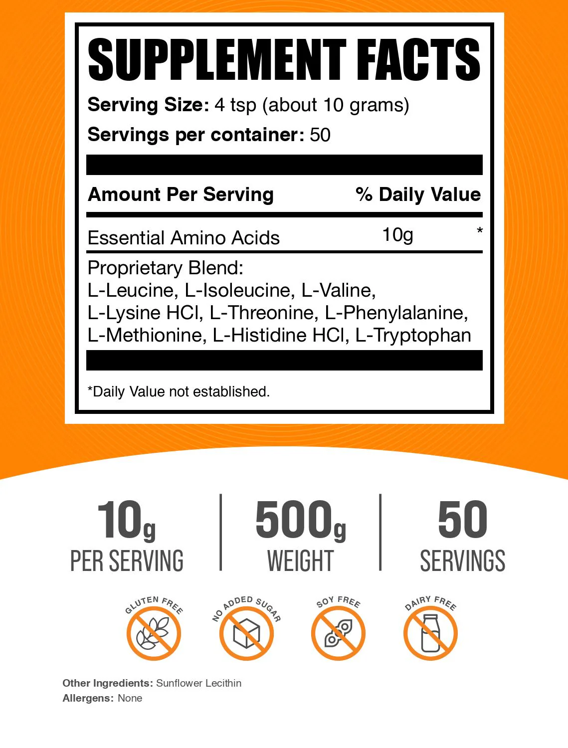 Essential Amino Acids (EAA) Powder - Image 2