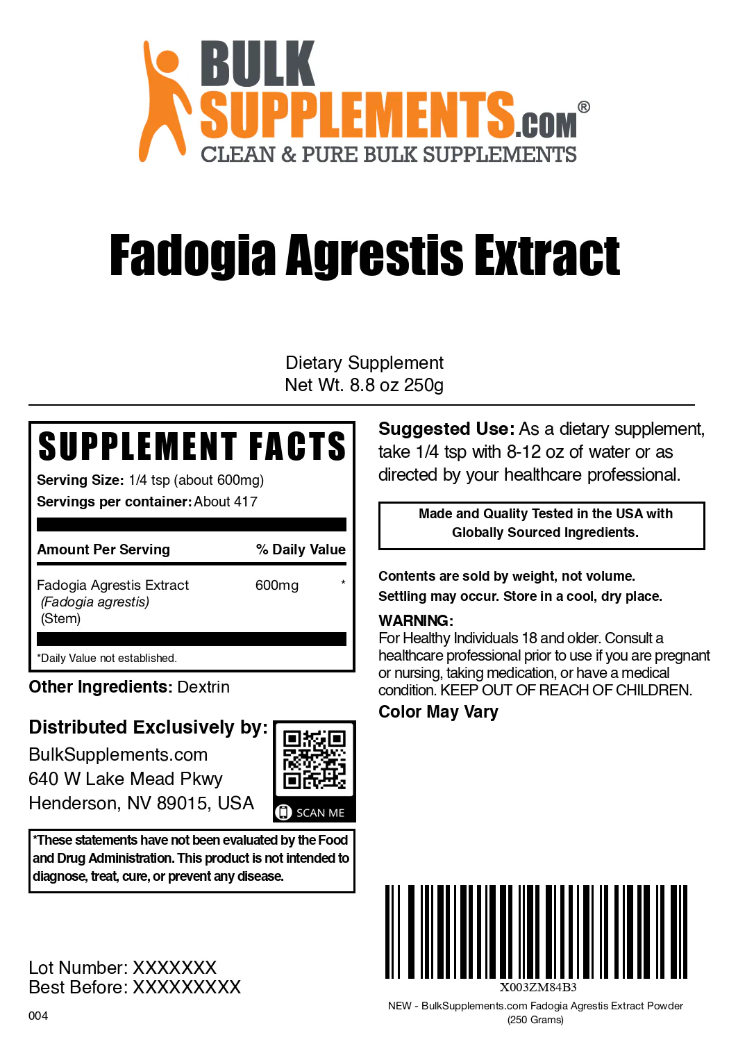 Fadogia Agrestis Extract Powder - Image 6