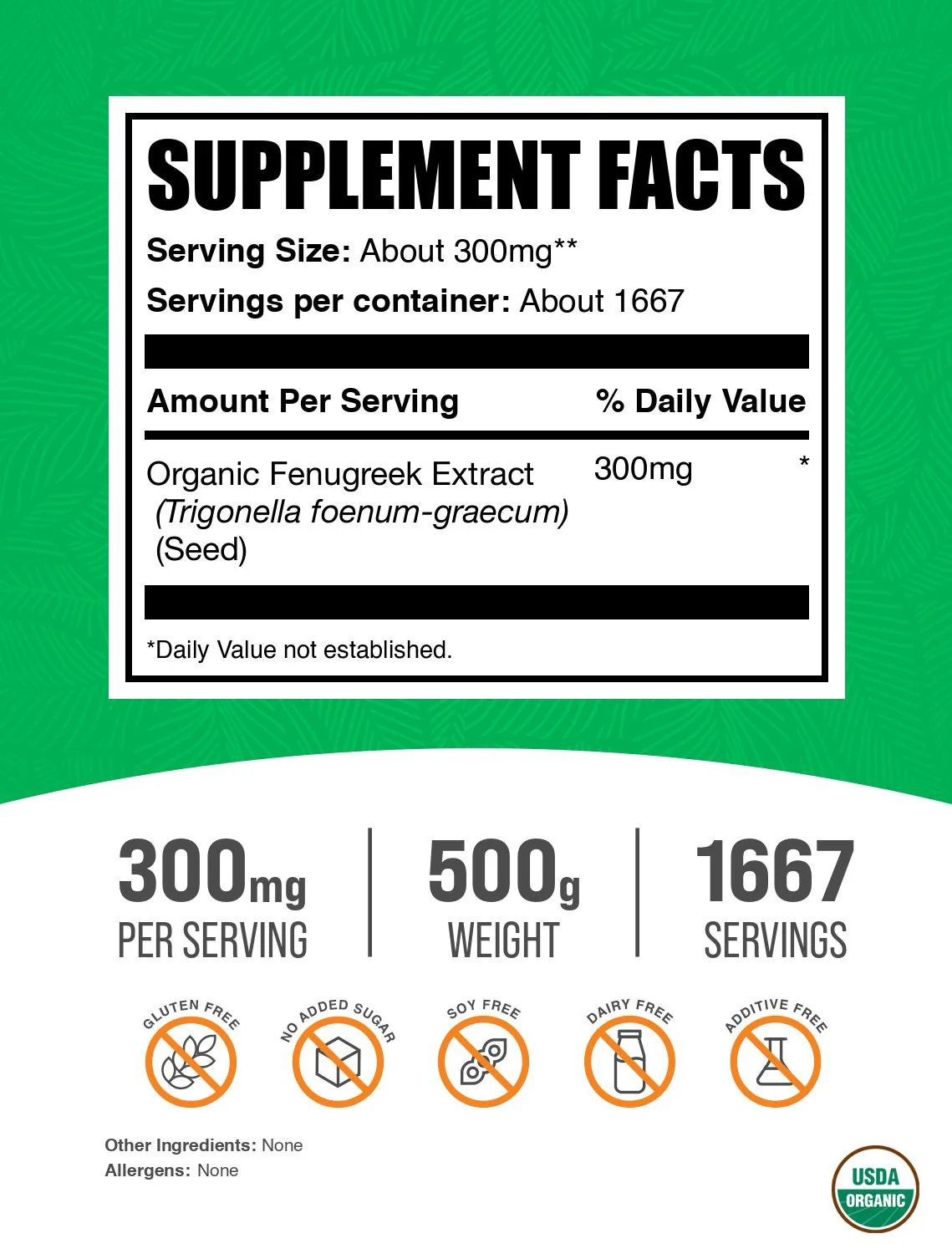 Organic Fenugreek Extract Powder - Image 2