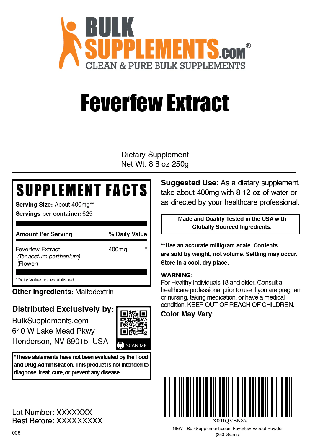 Feverfew Extract Powder - Image 6