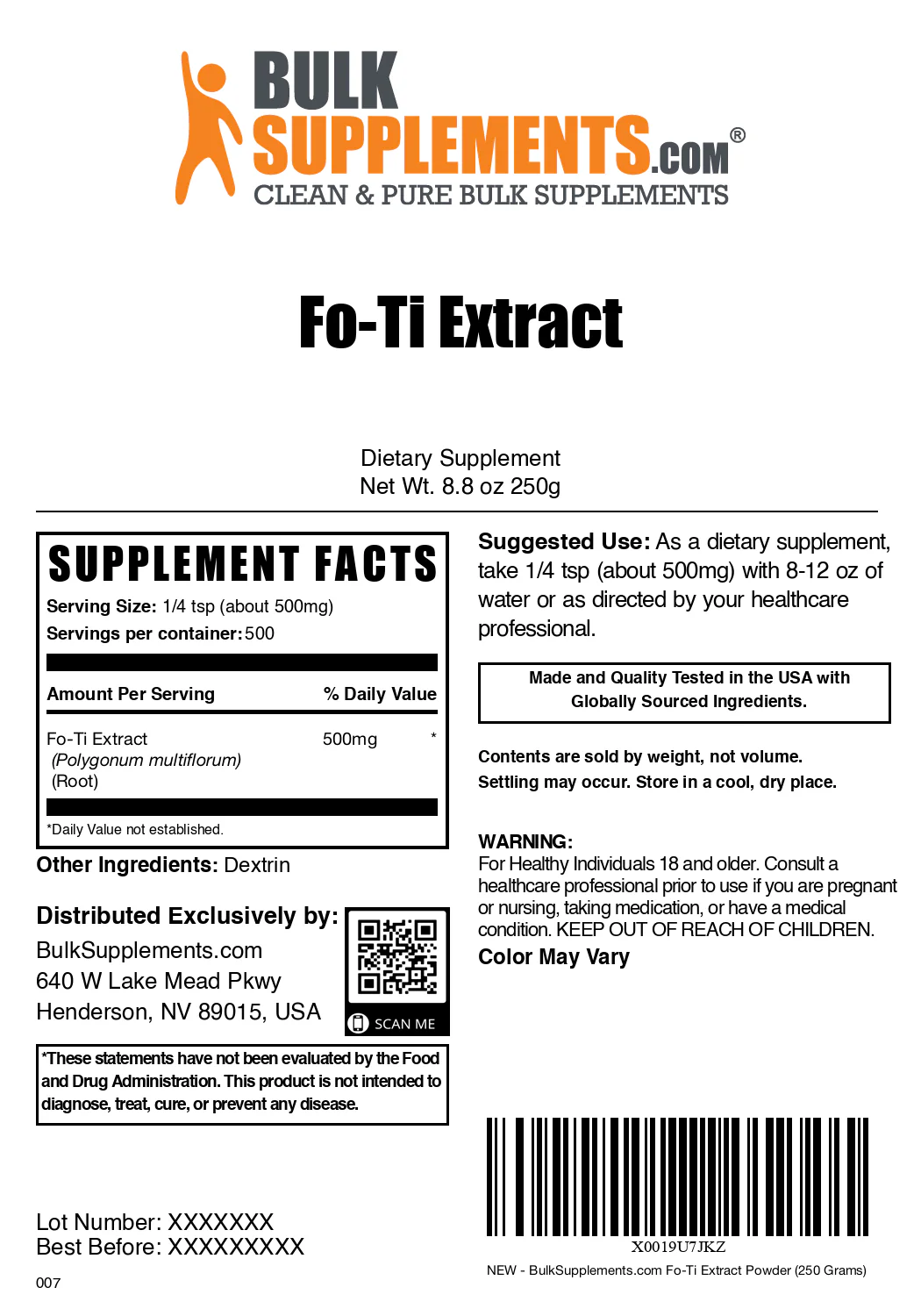 Fo-Ti Extract Powder - Image 6