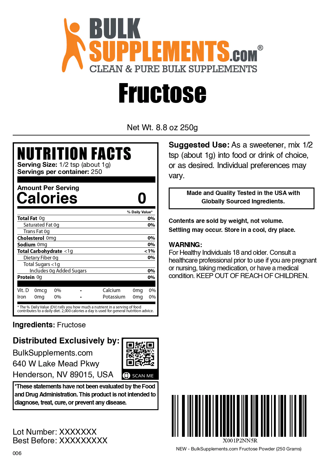 Fructose (Sugar) Powder - Image 6