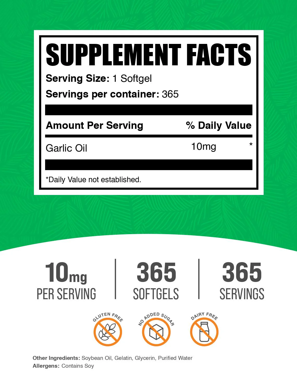 Garlic Oil Softgels - Image 2