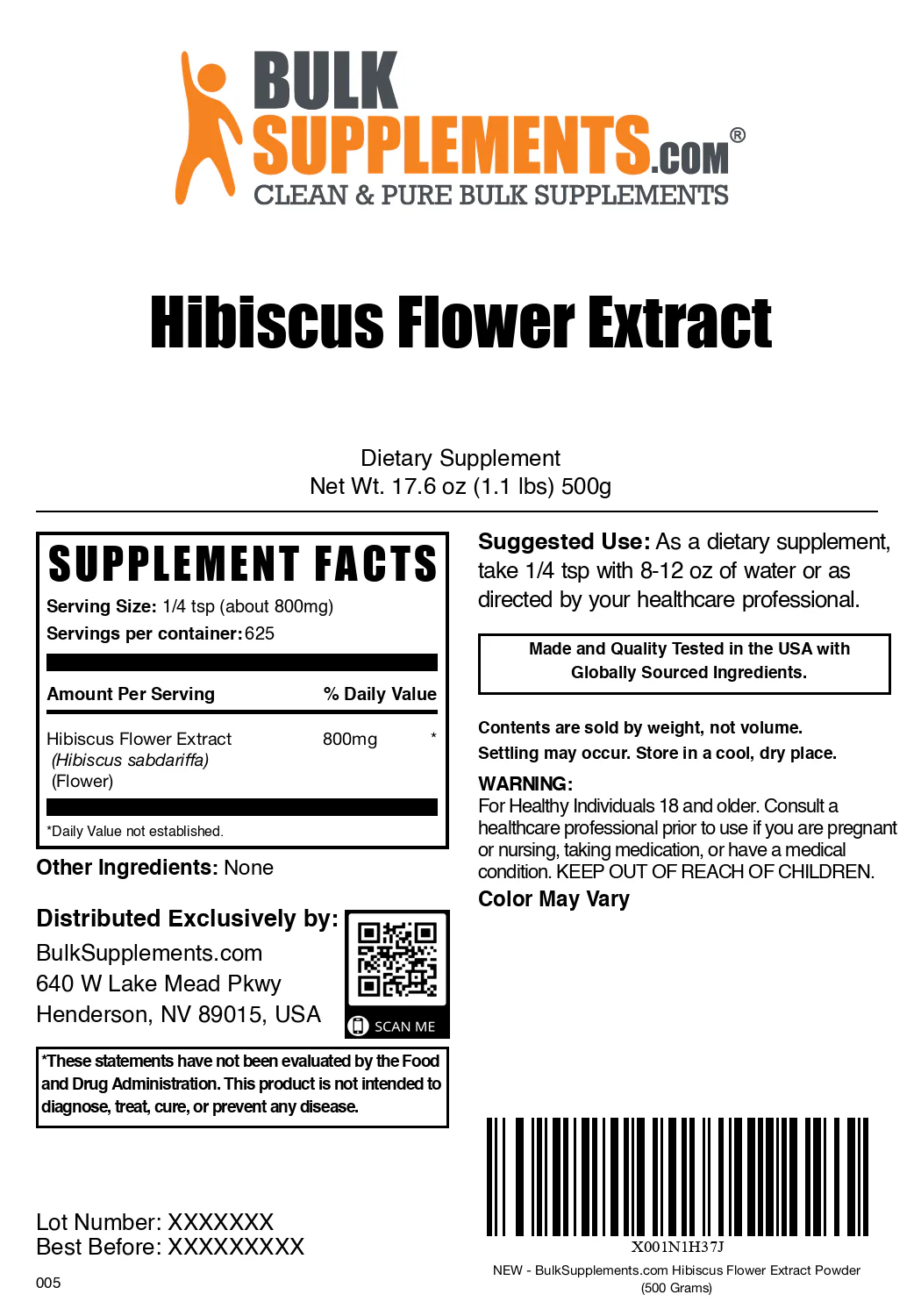 Hibiscus Flower Extract Powder - Image 6