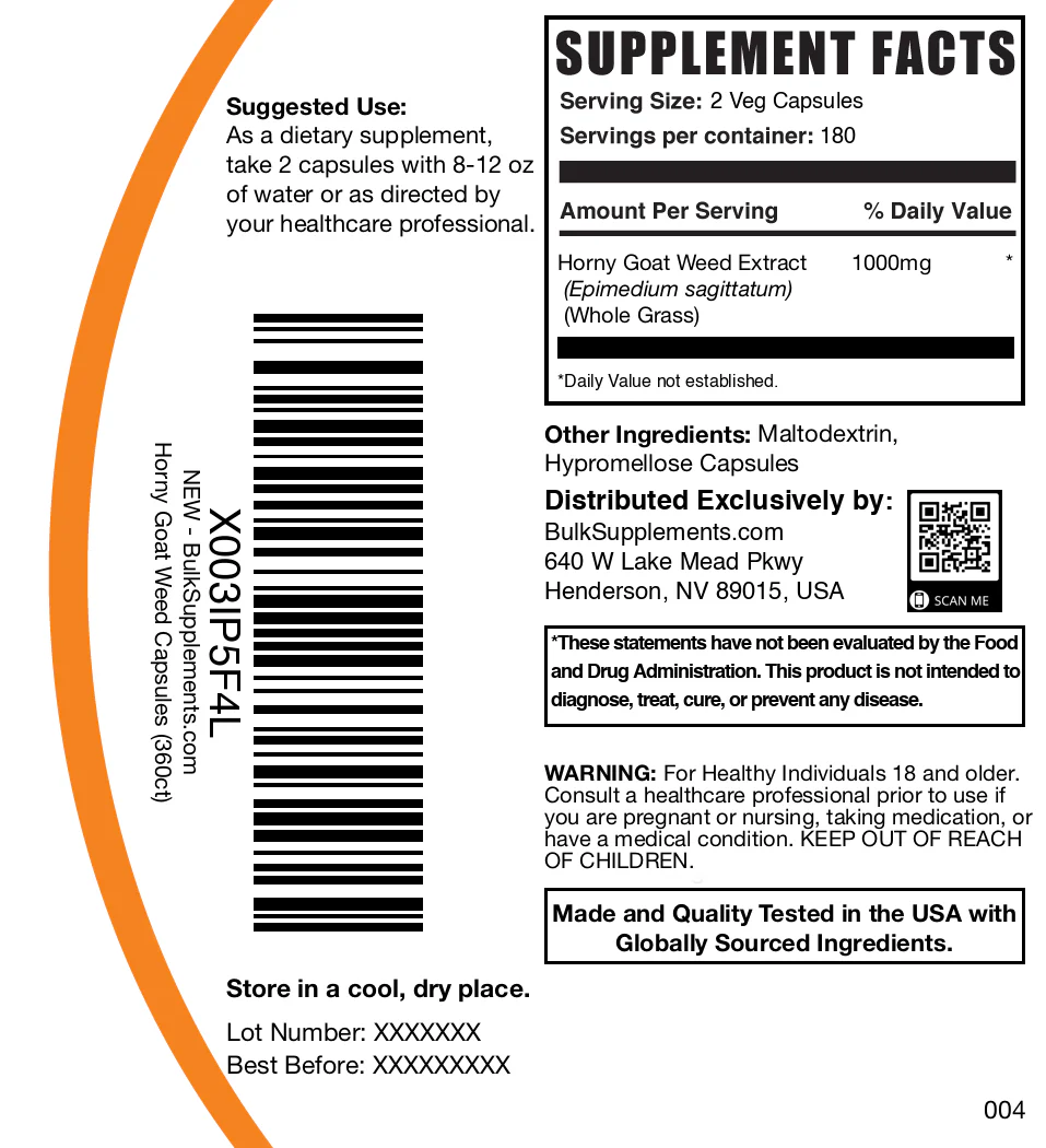 Horny Goat Weed Extract Capsules - Image 6