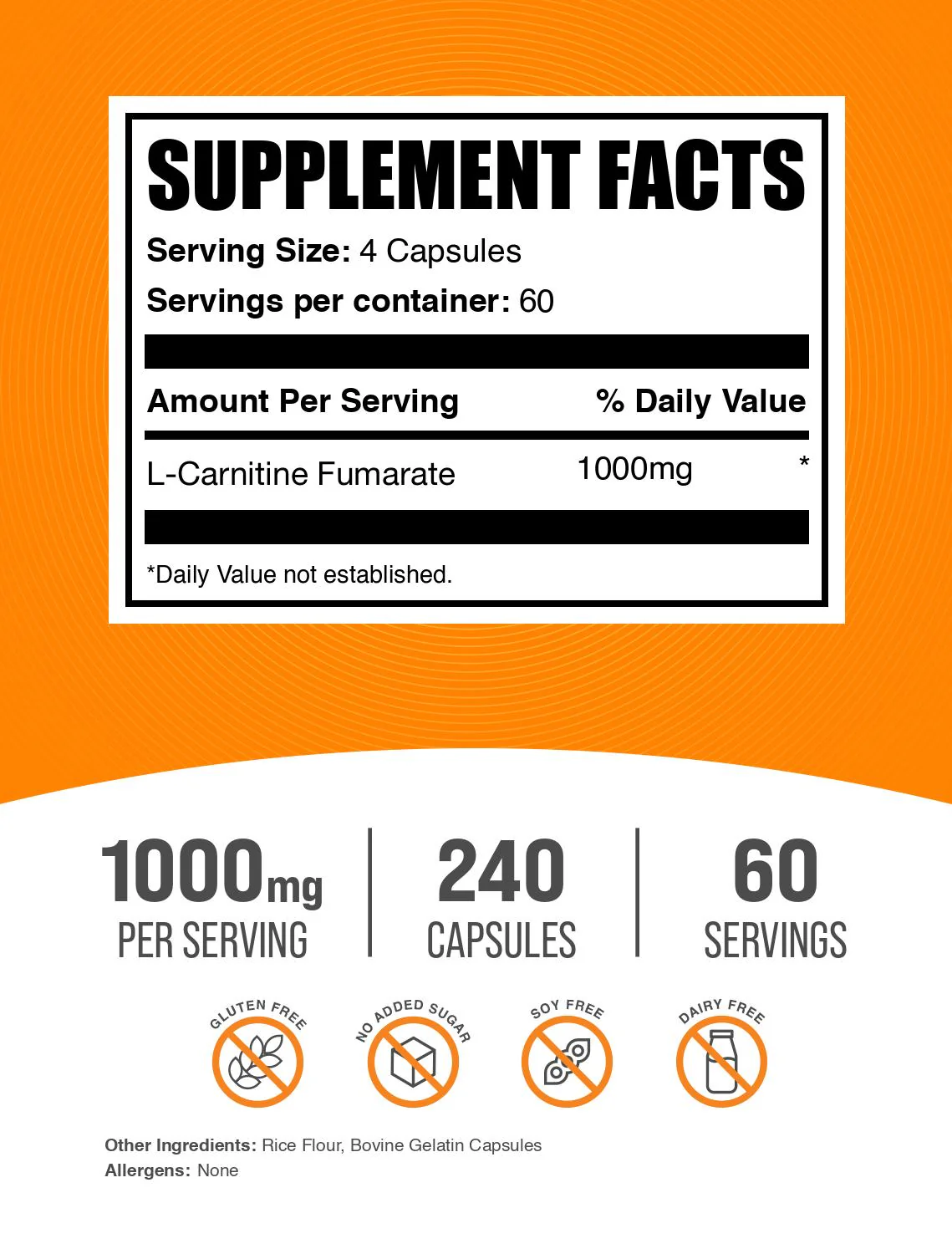 L-Carnitine Fumarate Capsules - Image 2