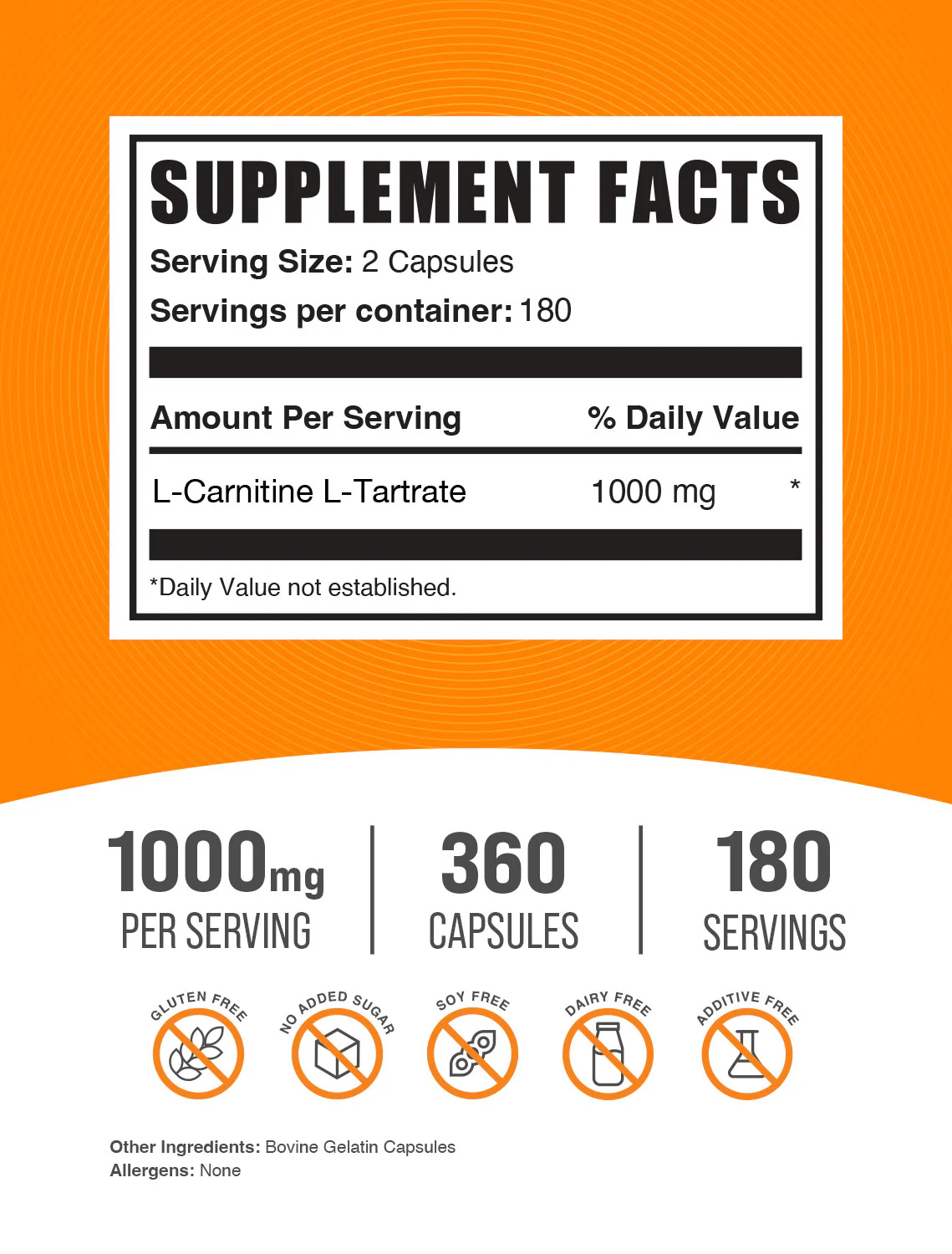 L-Carnitine L-Tartrate Capsules - Image 2