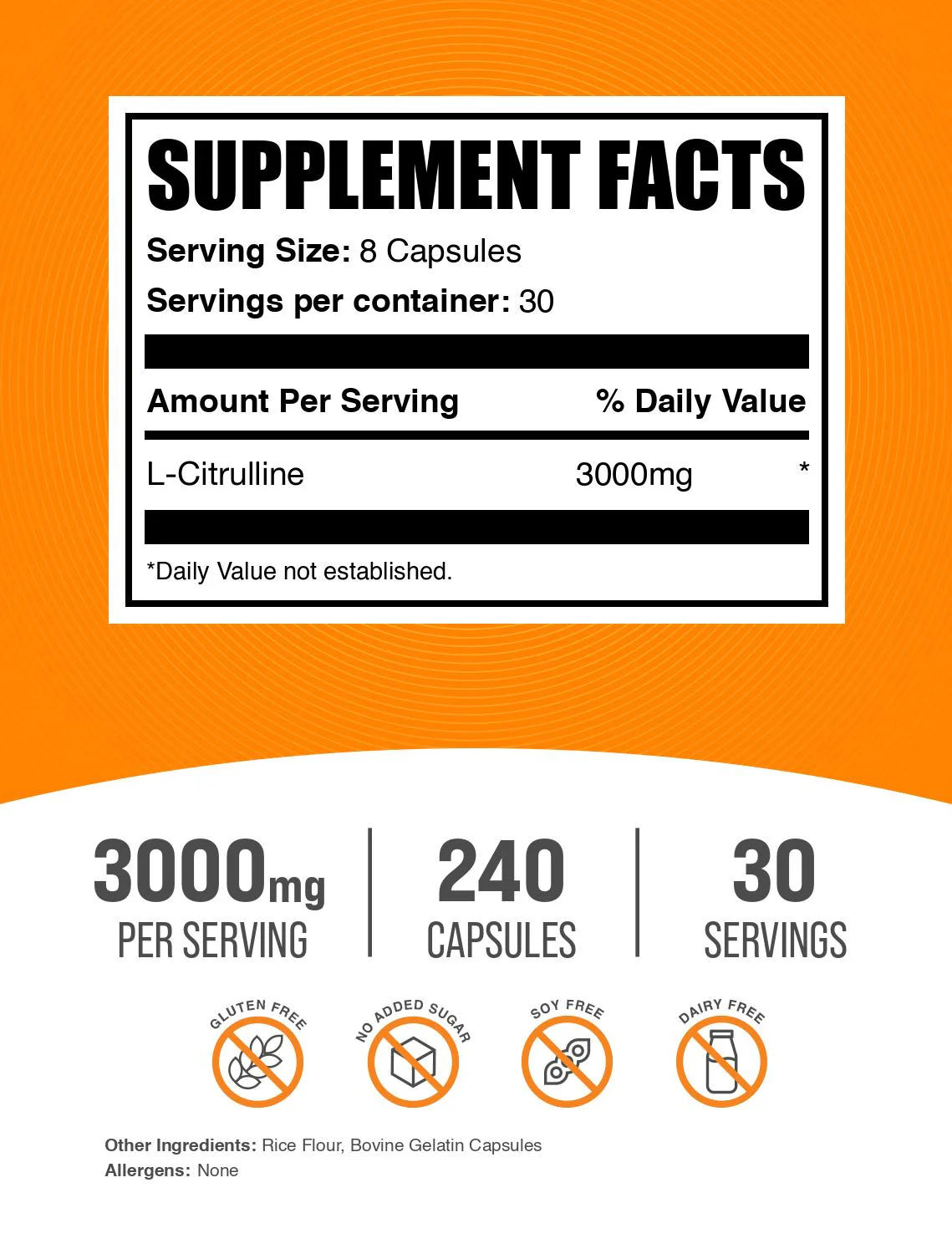 L-Citrulline Capsules - Image 2