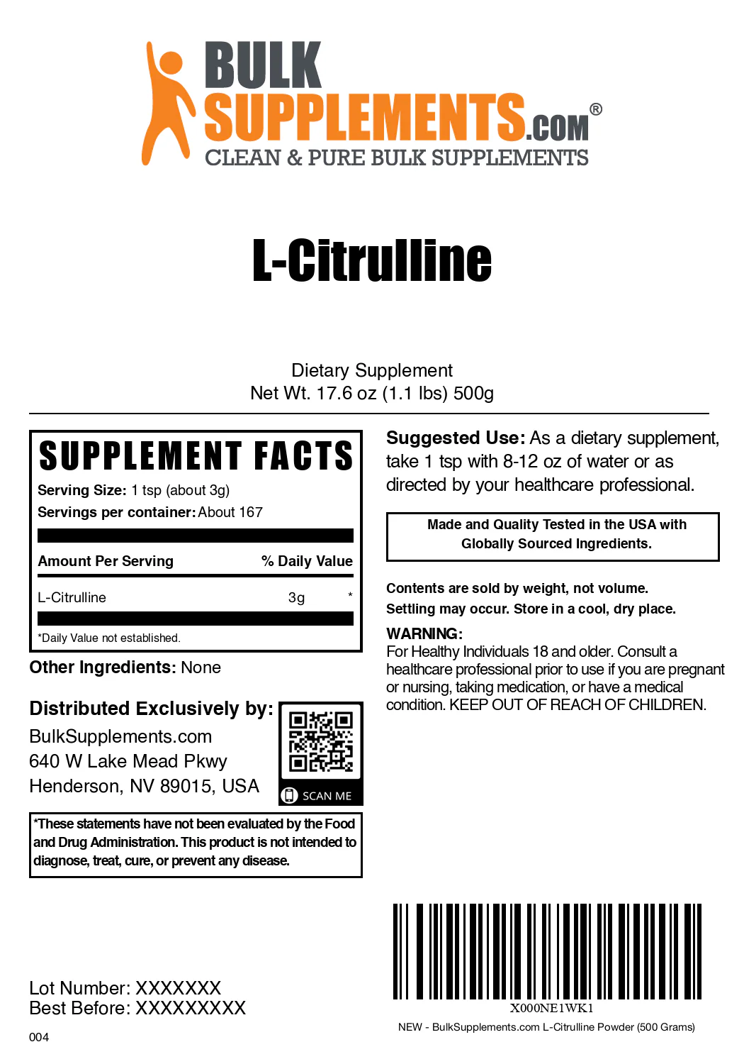 L-Citrulline Powder - Image 6