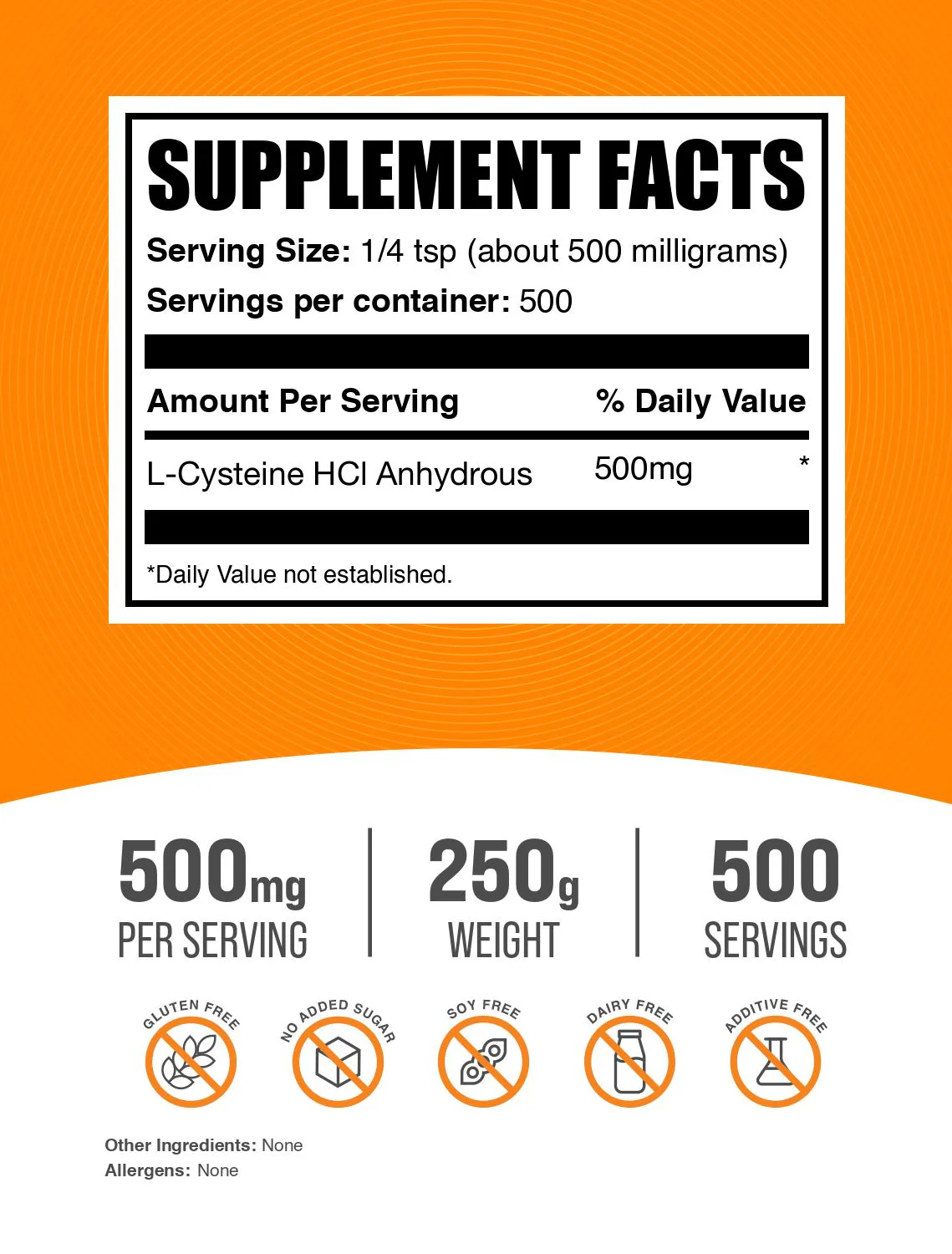 L-Cysteine HCl Powder - Image 2