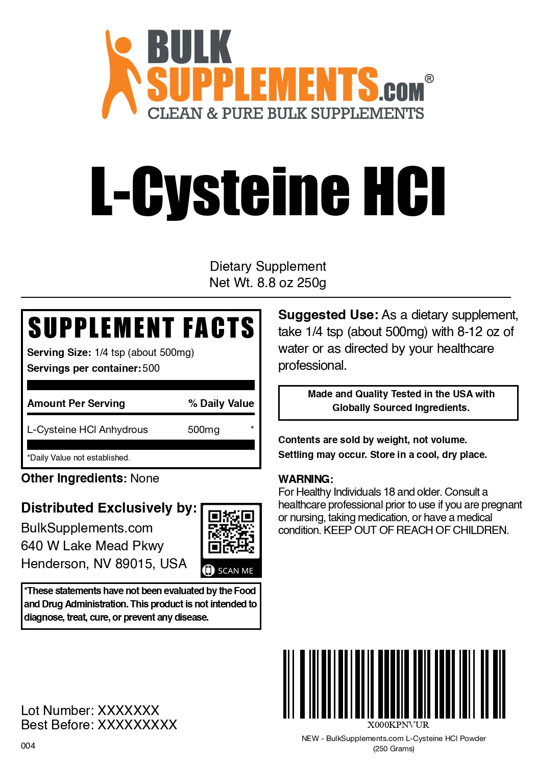 L-Cysteine HCl Powder - Image 6