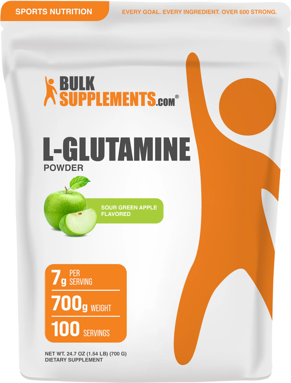L-Glutamine Powder - Sour Apple