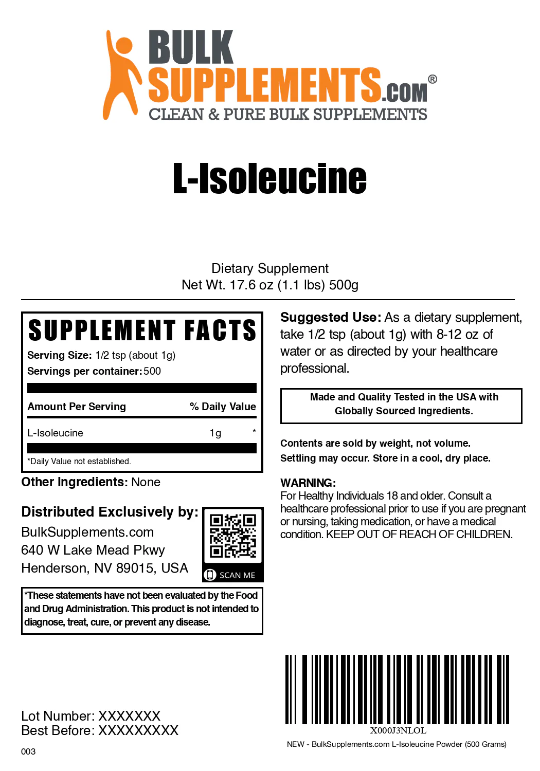 L-Isoleucine Powder - Image 6