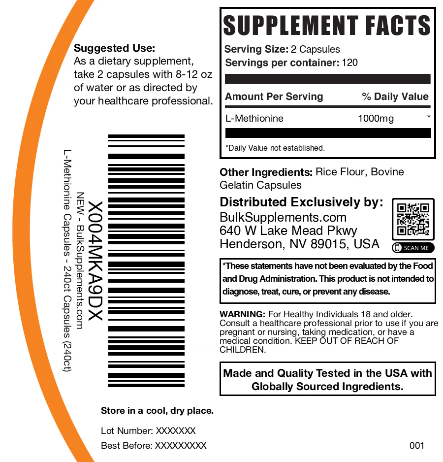 L-Methionine Capsules - Image 6