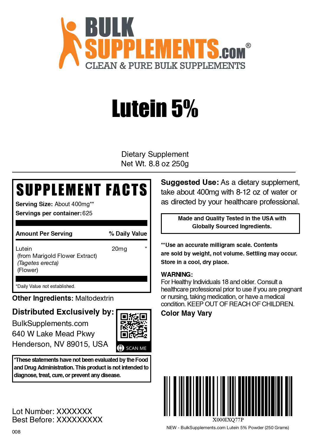 Lutein 5% Powder - Image 6