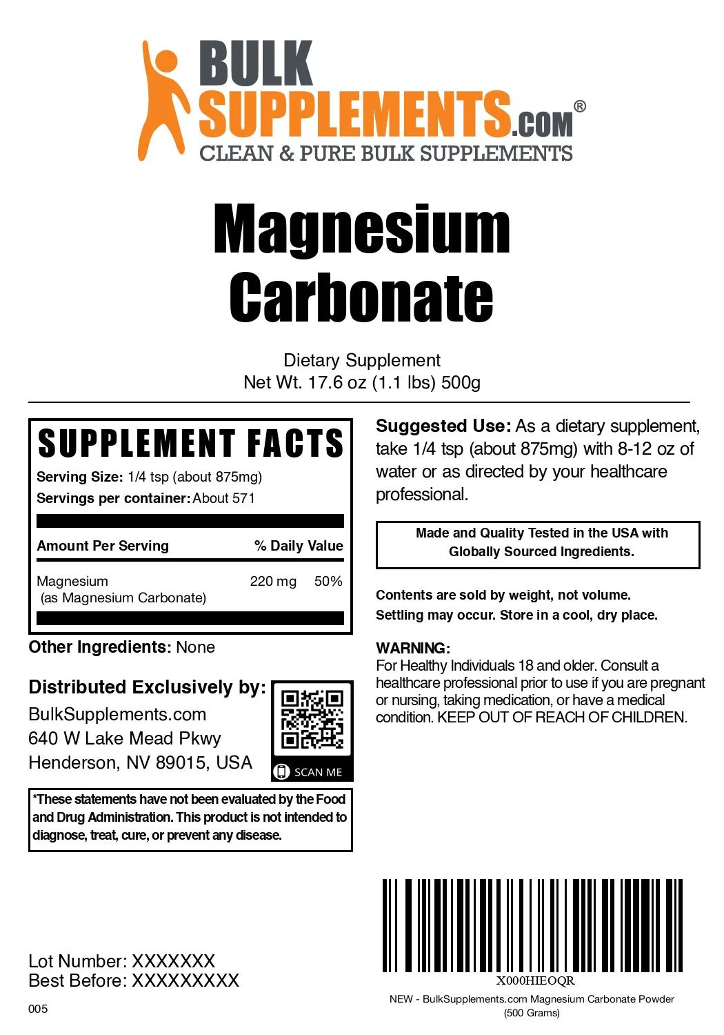 Magnesium Carbonate Powder - Image 6