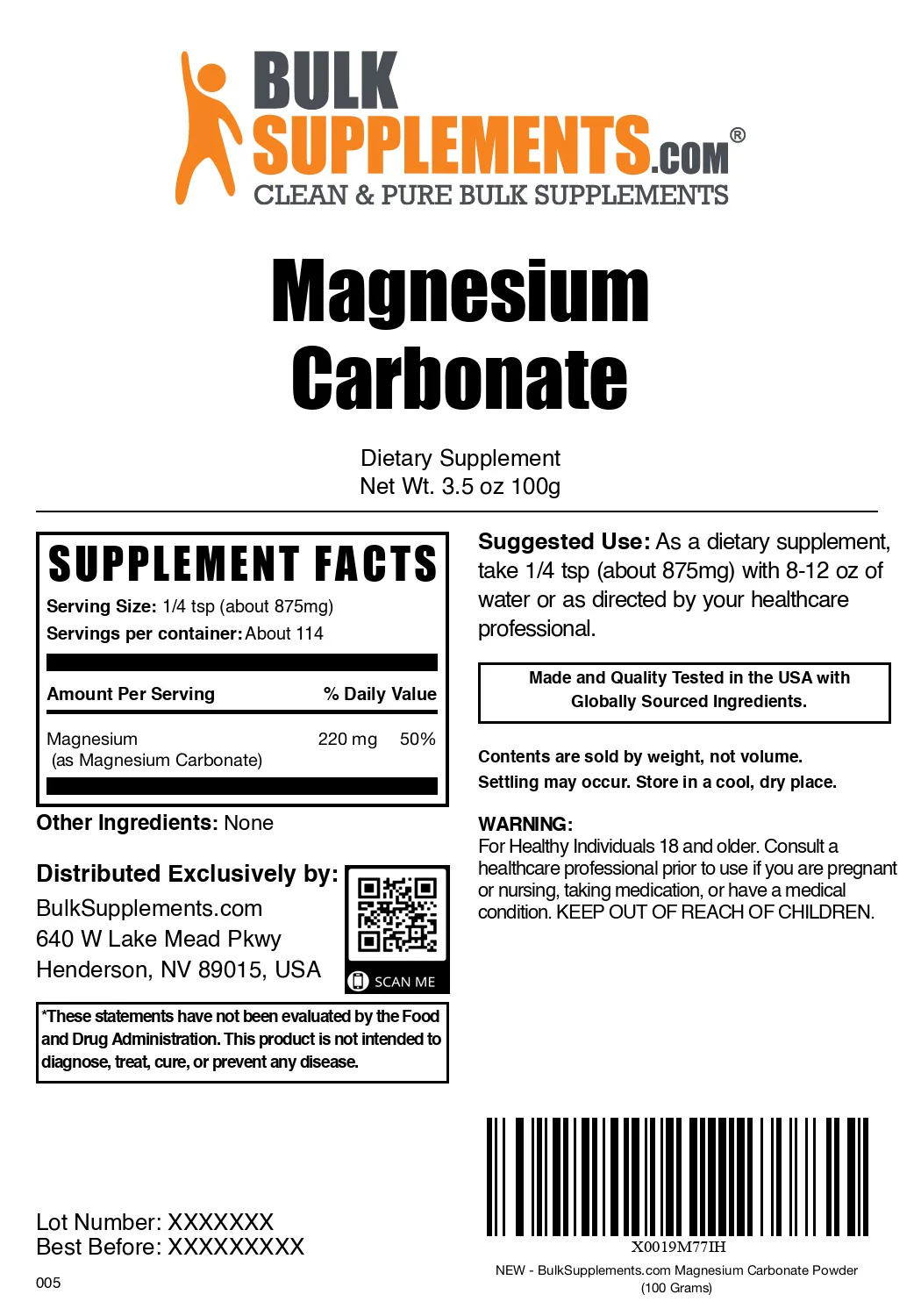 Magnesium Carbonate Powder - Image 7